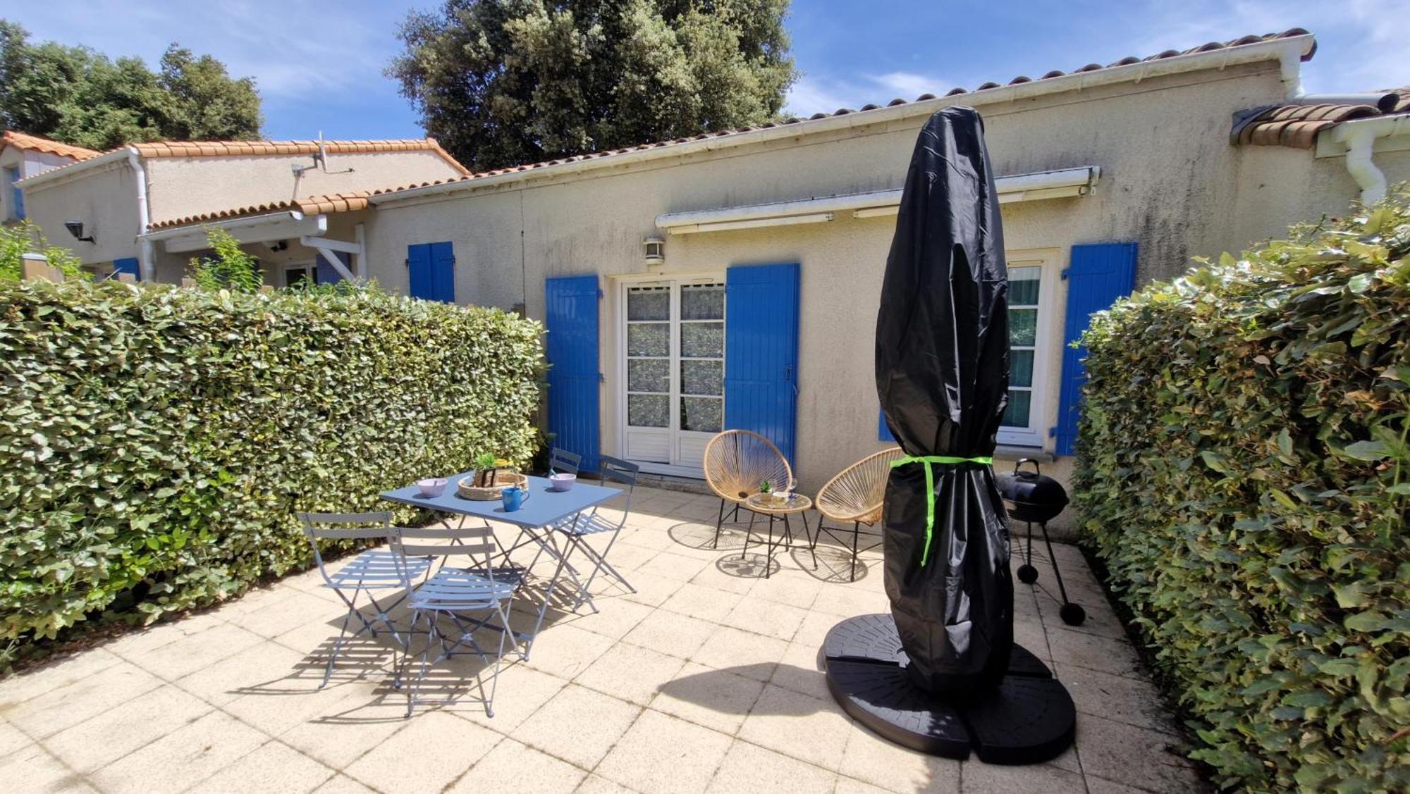 Meschers Sur Gironde - Maisonnette De Vacances - Terrasse - Proche Plage Bagian luar foto